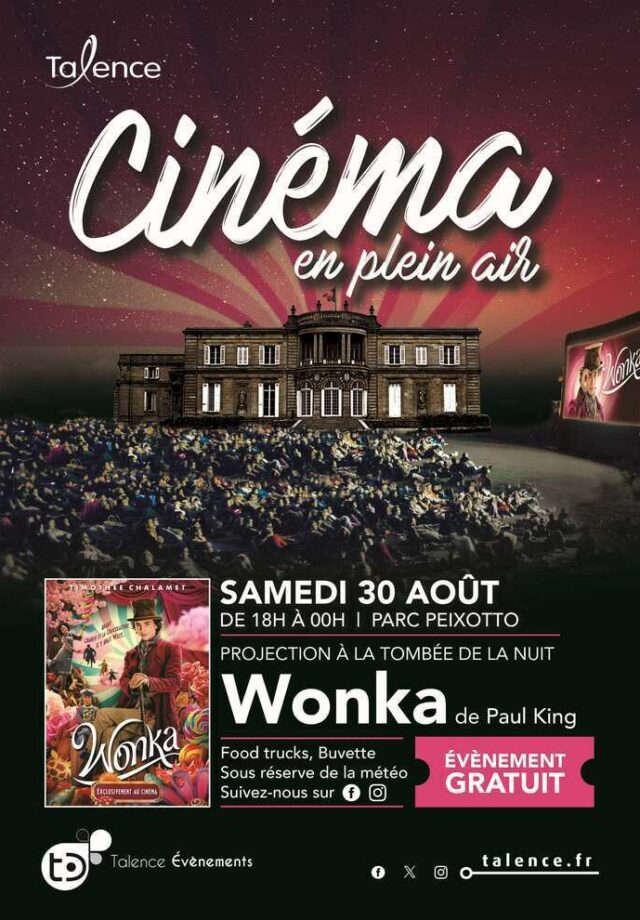 Cinéma en plein air - 