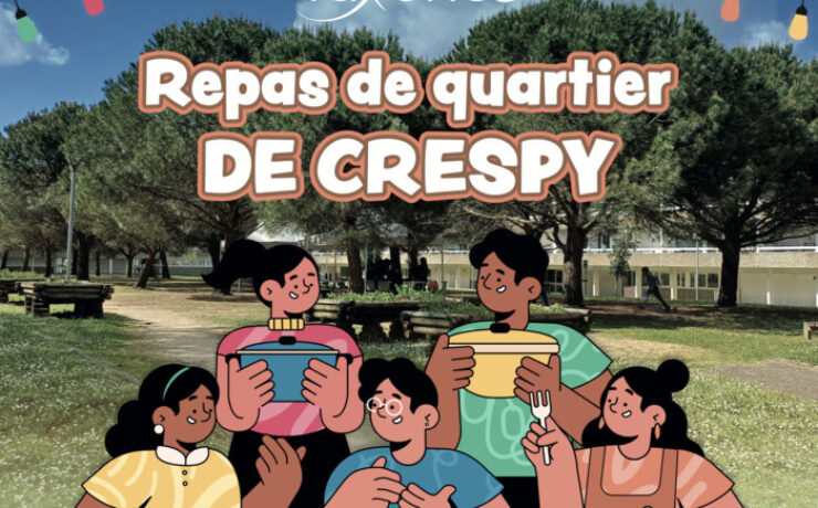 Repas de quartier de Crespy
