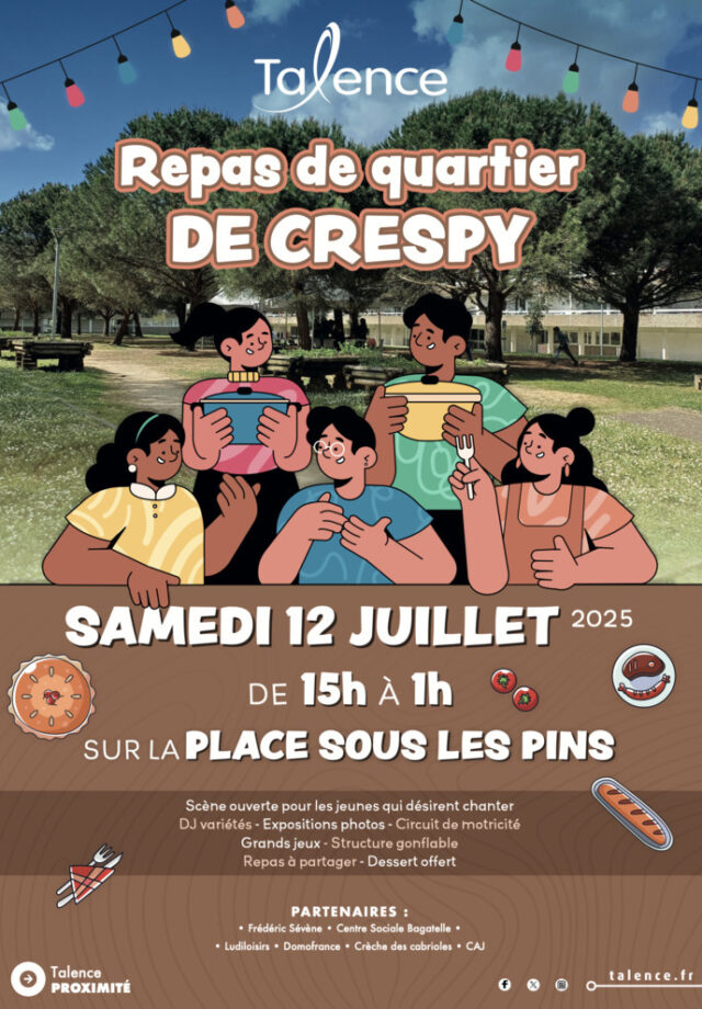 Repas de quartier de Crespy