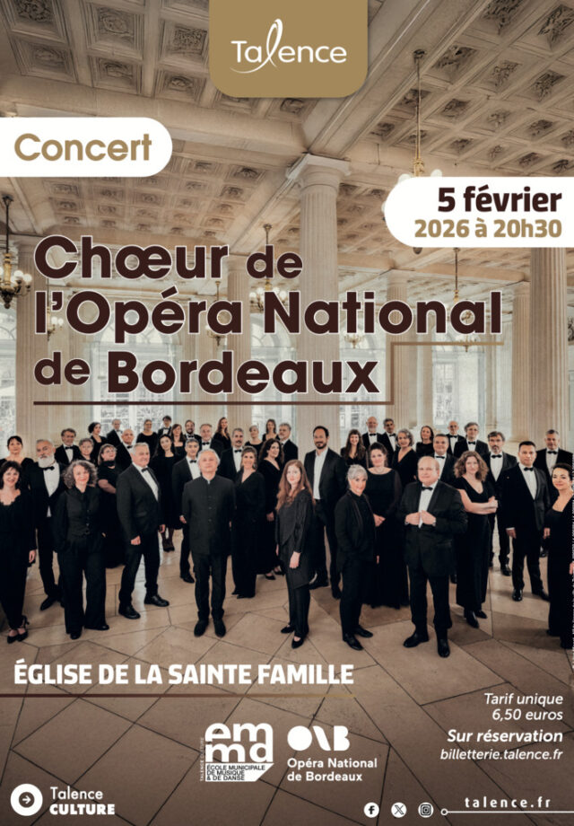 Concert – Chœur de l’Opéra National de Bordeaux