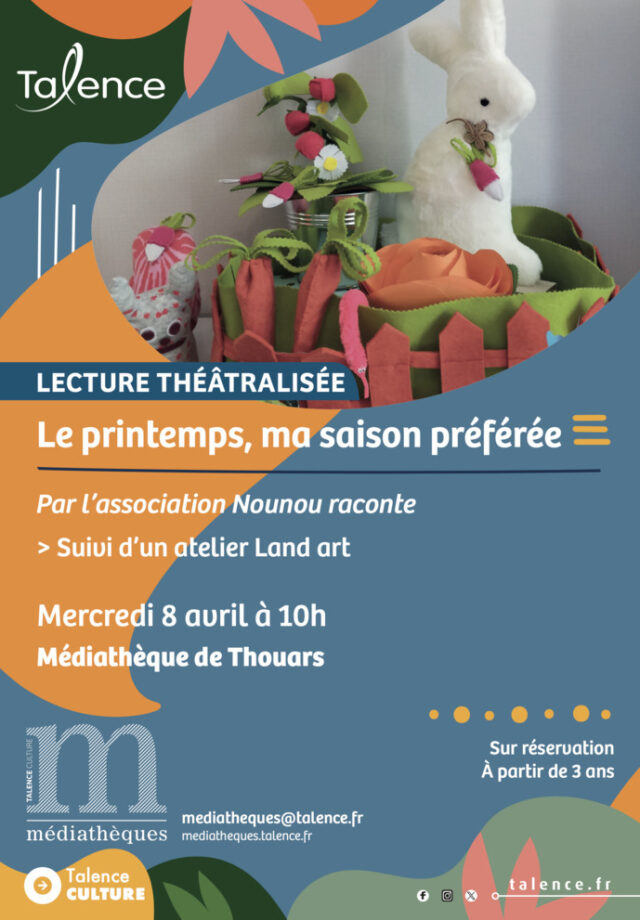 Lecture théâtralisée – Le printemps, ma saison préférée