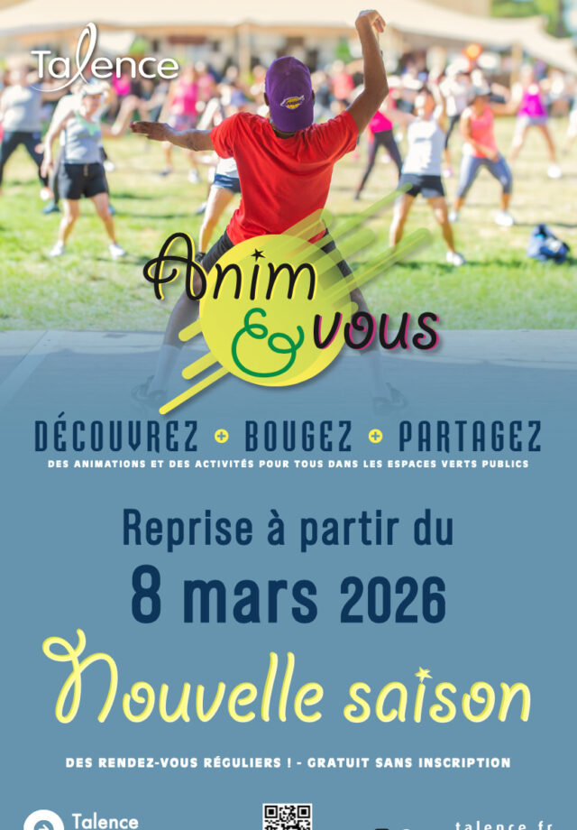 Anim&vous – Séances de sport plein air gratuites