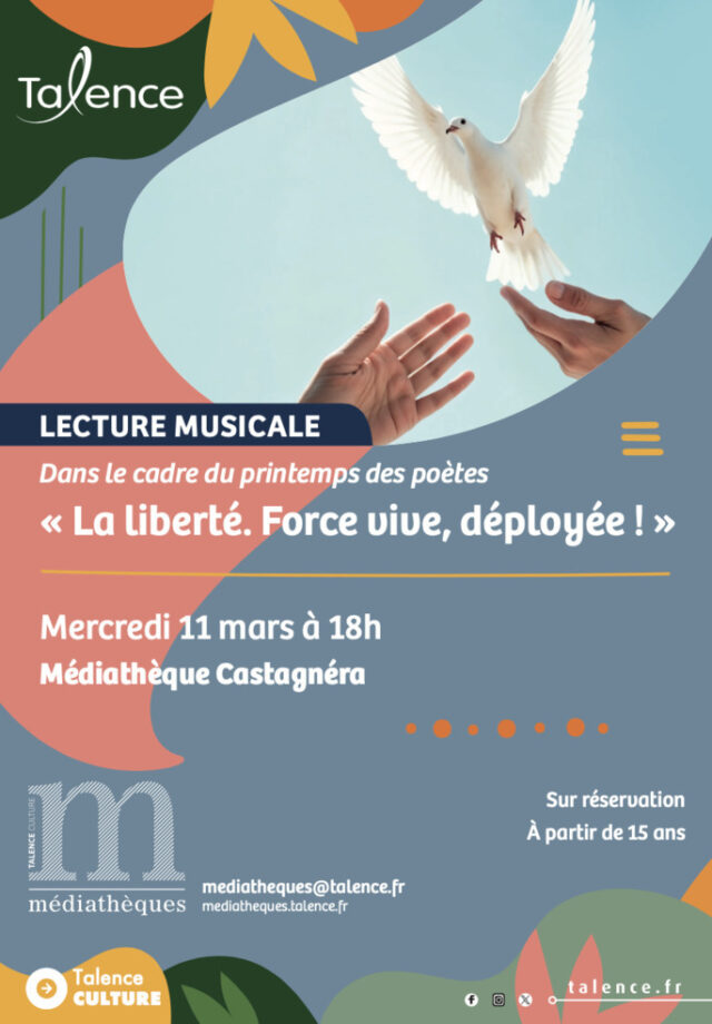 Lecture musicale – Printemps des Poètes