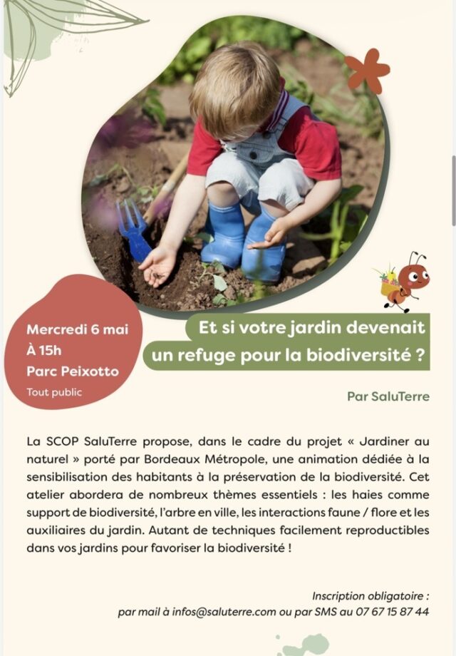 Et si votre jardin devenait un refuge pour la biodiversité ?