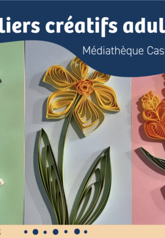 Atelier créatif adultes : Cricut & cyanotype