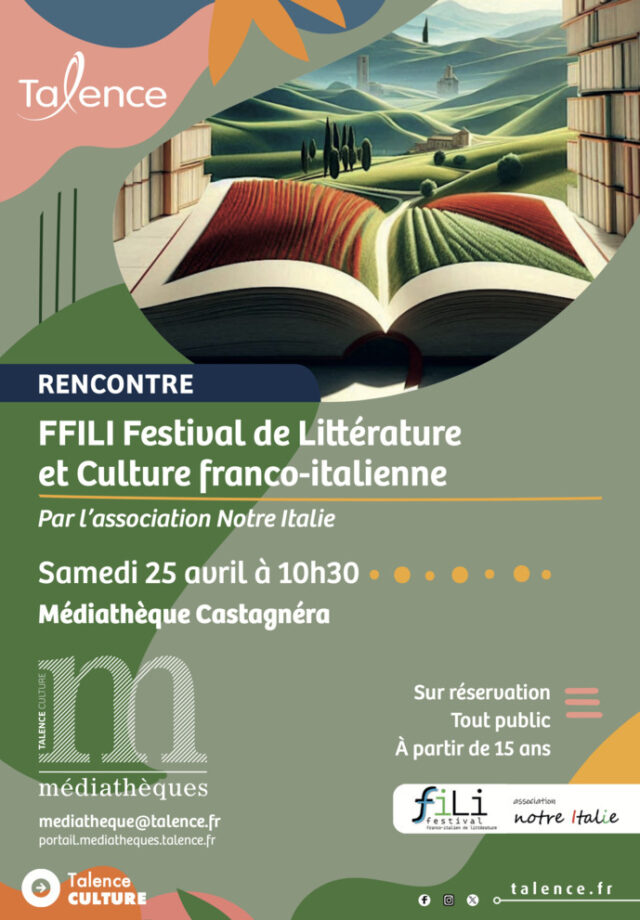 Festival FFILI de littérature franco-italienne