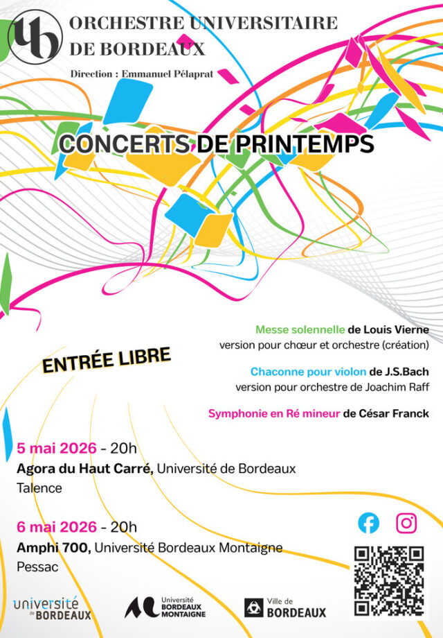 Concerts de Printemps de l'OUB