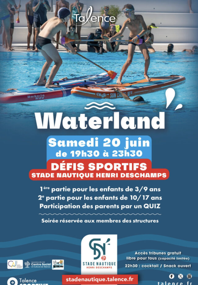 Waterland : défis sportifs au stade nautique Henri Deschamps