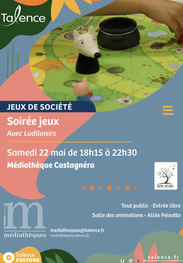 Soirée jeux avec Ludiloisirs