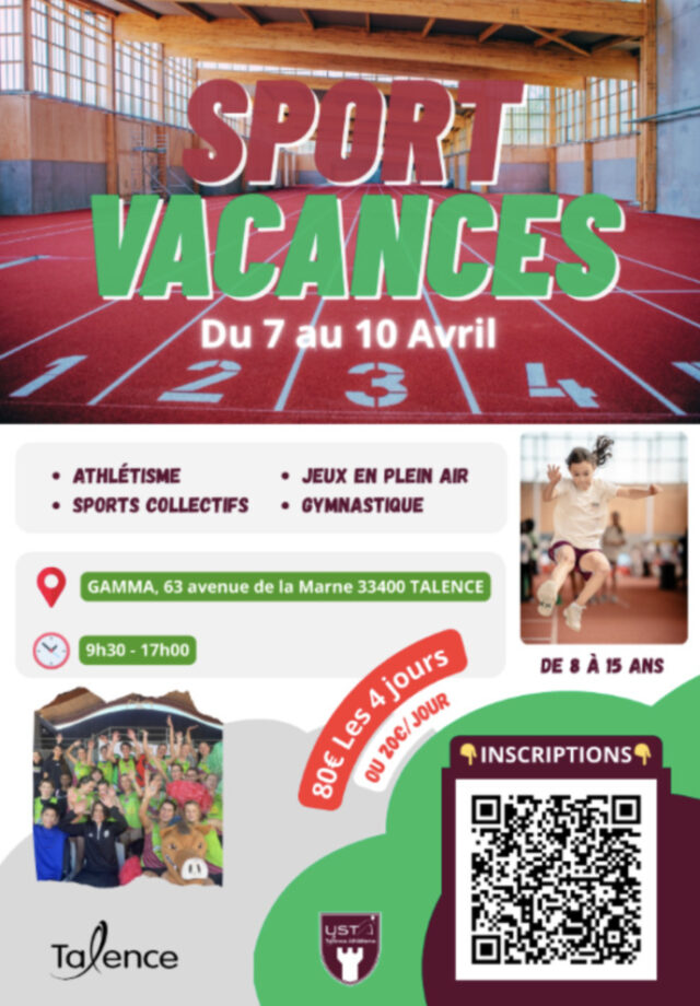Stage multisports - vacances d'avril