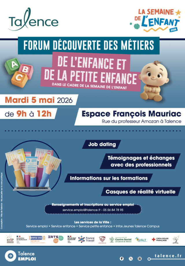 Forum découverte des métiers de l’enfance et de la petite enfance