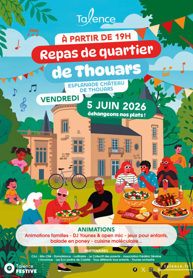Repas de quartier de Thouars