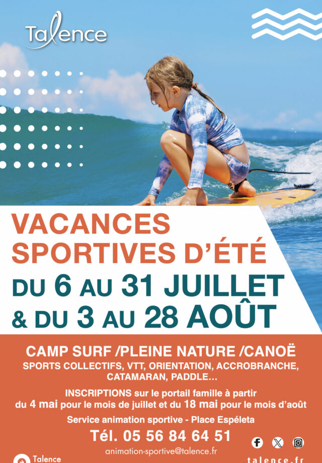 Vacances sportives d’été