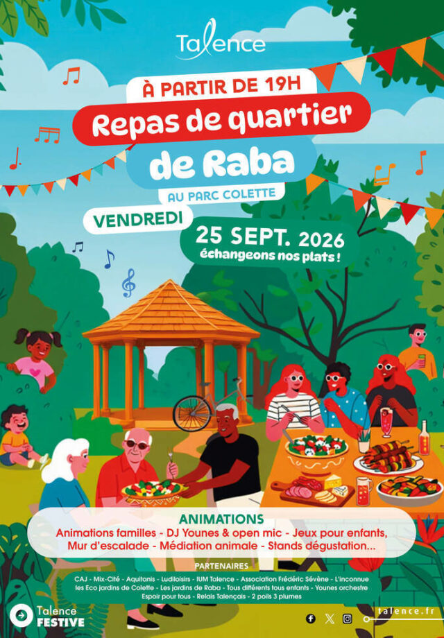 Repas de quartier Raba