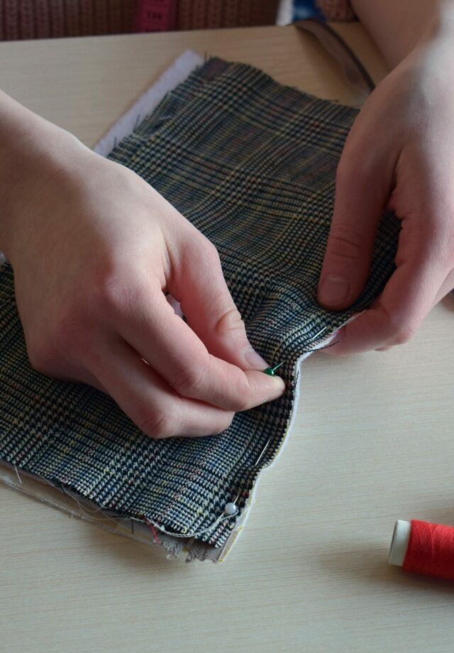 Atelier de fabrication d'une trousse upcyclée