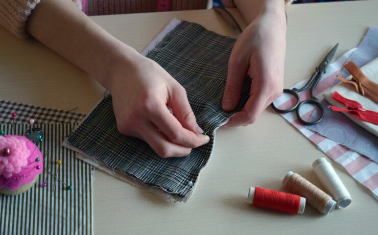 Atelier de fabrication d'une trousse upcyclée