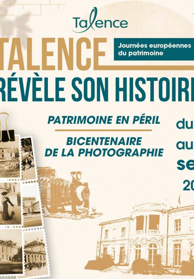 Journées européennes du patrimoine : Talence révèle son histoire