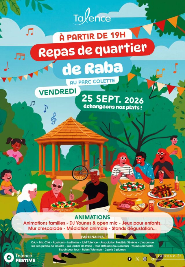 Repas de quartier Raba