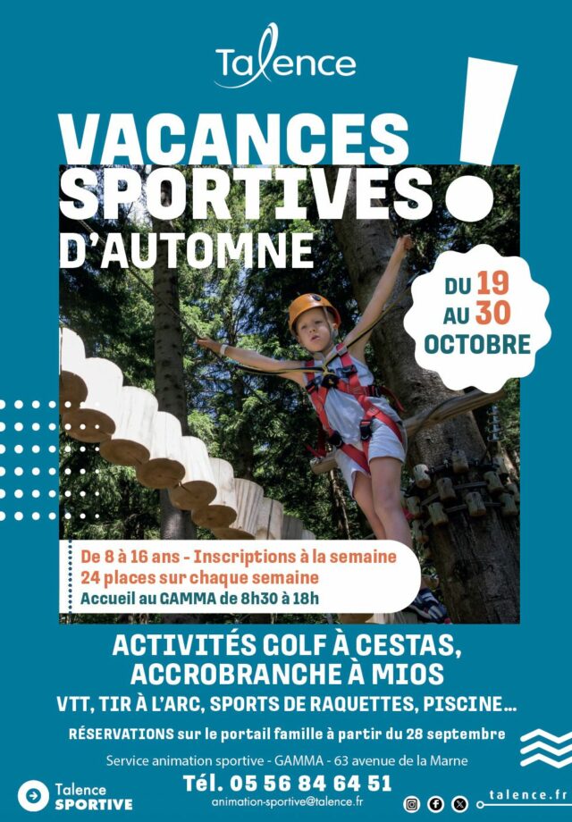 Vacances sportives d'automne