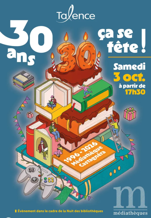 La médiathèque Castagnéra fête ses 30 ans